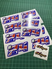 1/12th scale rc door numbers