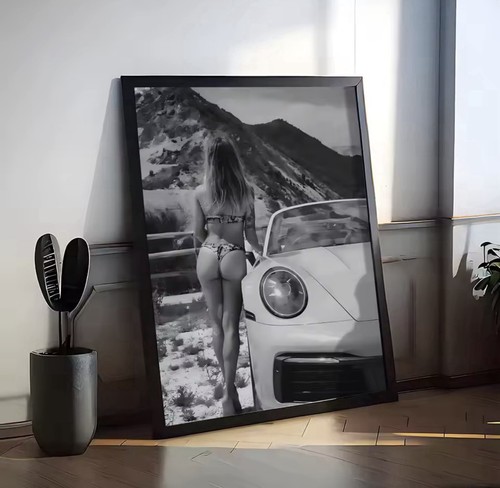 Porsche 911 turbo canvas art - porsche,