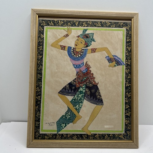 Antique painting silk - painting, on