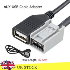 For Honda Civic Jazz CR-V Accord Odyssey 2008-2013 AUX USB Cable Adapter WMA MP3