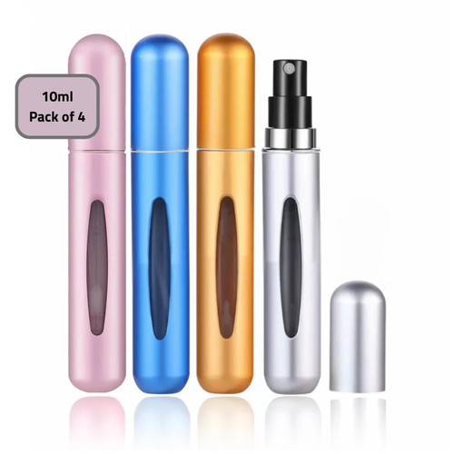 Pack 10ml refillable perfume - 4-pack,