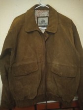 Burks Bay Suede Leather Map