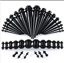 36 piece ear stretching kit