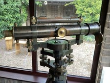 A G Thornton Manchester theodolite And Original Tripod