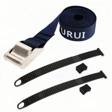 Replacement Wheel Strap for Thule 591/561, with Pad & Steel Buckle Rim Protector