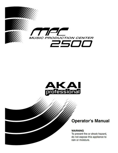 Akai mpc2500 owners - akai,