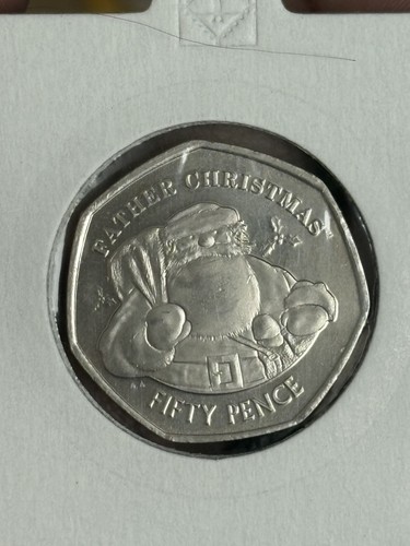 2018 gibraltar christmas - christmas, 50p