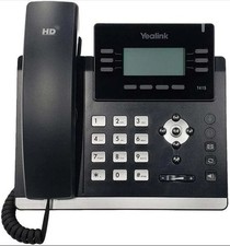 Yealink SIP-T41S IP Phone VoIP HD Voice PoE Business Desk Phone Black
