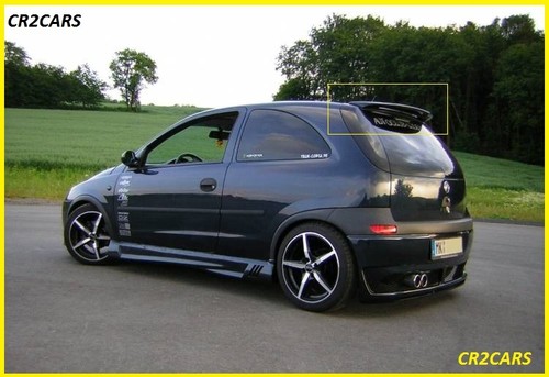 Vauxhall corsa rear - corsa, rear/roof