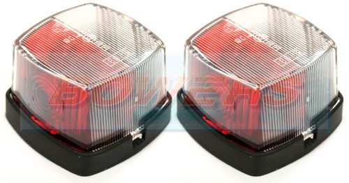 Hella 883 red white clear - white,