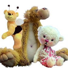 Teddy bear soft toy sewing