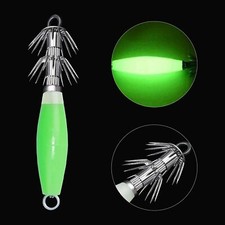5 x Luminous Squid Jig - 10cm - Sea Fishing - Squid Lures