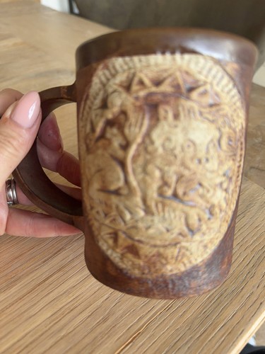 Vintage studio pottery mug