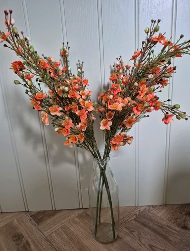 Artificial flowers x orange - 4,