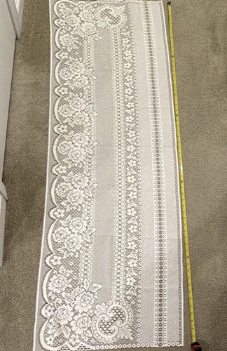 Ivory floral lace sheer 2 - lace,
