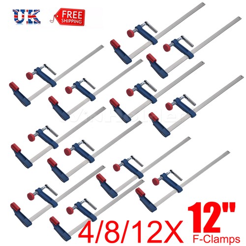Set 12 f clamps - of, 4/8/12
