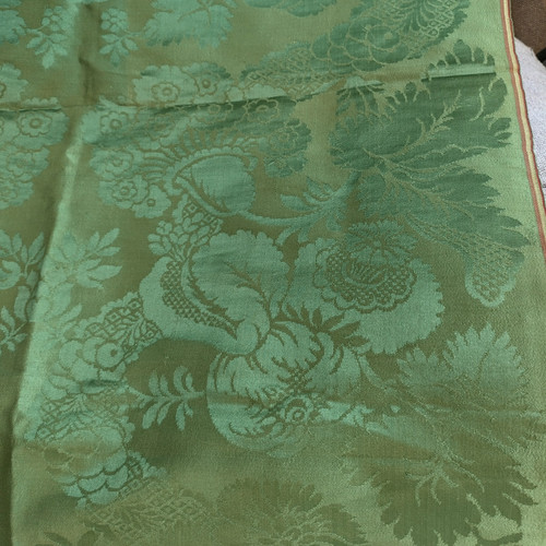 Vintage french silk upholstery - french,