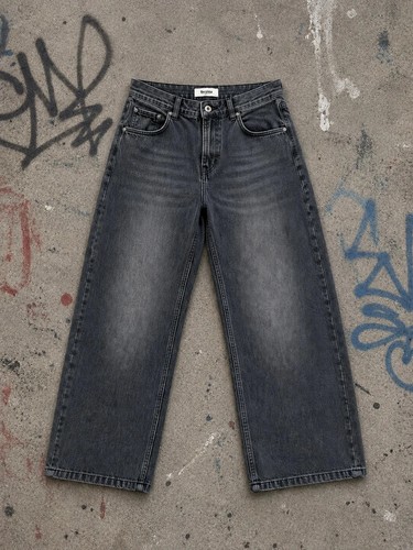 Vintage bershka washed - washed, black