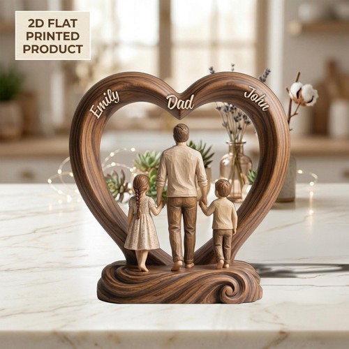 Personalized dad flat - personalized,