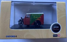 Oxford 76TV001 TV001 1/76 OO Scale Tricycle Van Bertram Mills Circus MIB