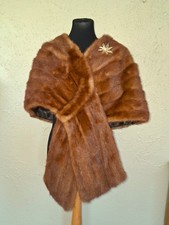 Vintage real mink fur wrap/stole