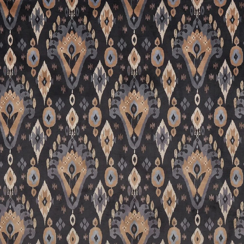 Kasbah anthracite curtain - anthracite,