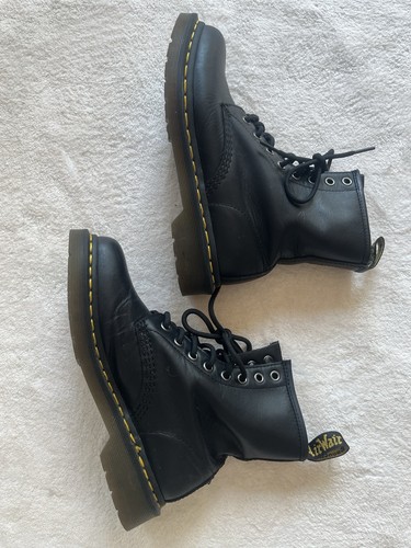 Martens black leather - dr.,