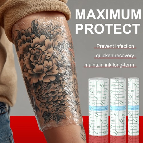 Tattoo aftercare bandage roll - tattoo,