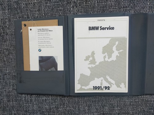 Bmw manuals books - manuals, wallet