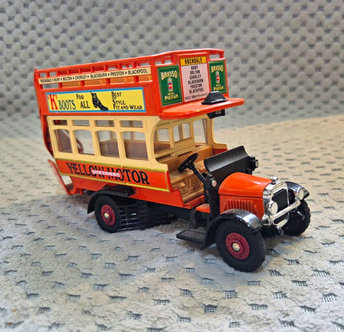 Corgi thornycroft yelloway bus - corgi,