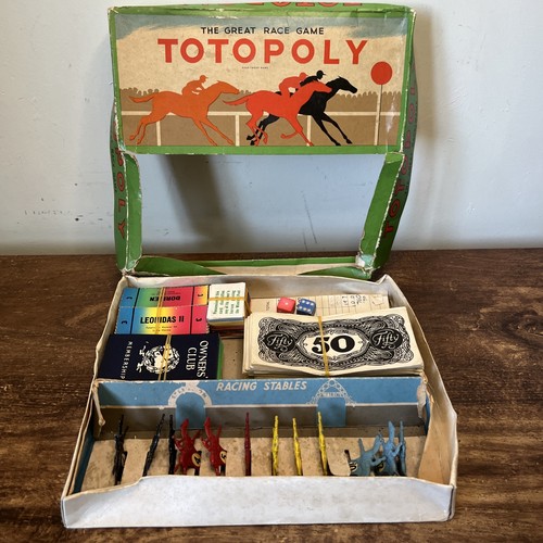 Vintage 1950s totopoly board - 1950s,