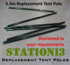 Tent Poles & Tent Pole Spares - Aluminium Alloy 7001-T6 - 8.5mm - STATION13 NEW!
