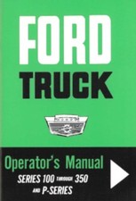 FORD 1964 Truck Owner's Manual