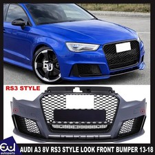 FRONT BUMPER RS3 STYLE PRIMED