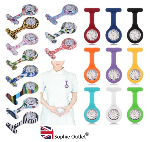 Stunning nurse watch silicone - watch,