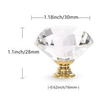 1-32PCS Crystal Glass Door