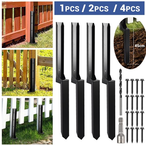 Fence post repair - fence, heavy