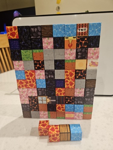 Pcs magnetic minecraft - magnetic,
