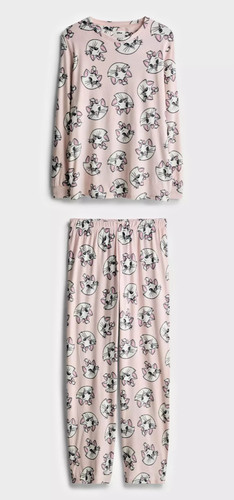 Ladies minky fleece pyjamas - ladies,