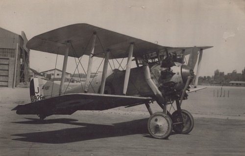 Nieuport nighthawk j6926 raf - nieuport,
