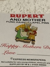 rare vintage rupert bear