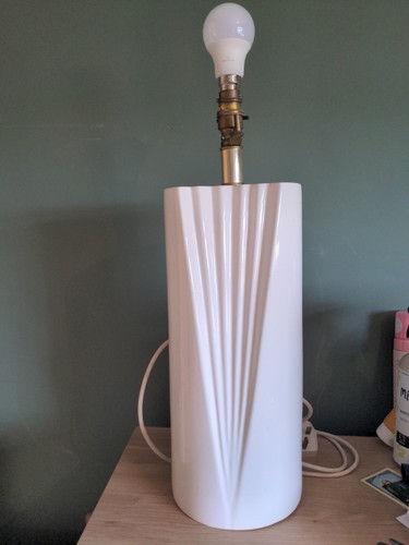 Elegant art deco style lamp - art,