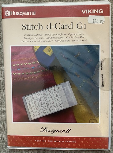 Husqvarna stitch card for - d-card,