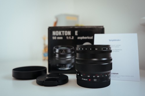 Voigtlander nokton 50mm 2 - 50mm, f1.2