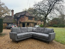 Grey l Shape corner Sofa from Dfs In Very Good Condition And I Can Deliver