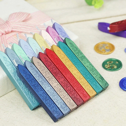 5pcs sealing wax sticks with - wax,