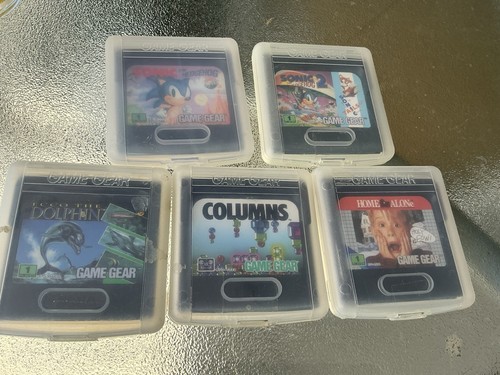 Sega game gear games - gear, x5