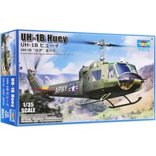 Trumpeter UH-1B Huey Helicopter 1:35 Model Kit 200 Parts US Army Vietnam War