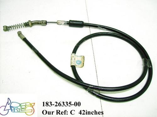 Yamaha yas1 clutch cable nos - clutch,