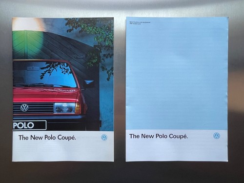 1990 polo coupe brochure - polo,